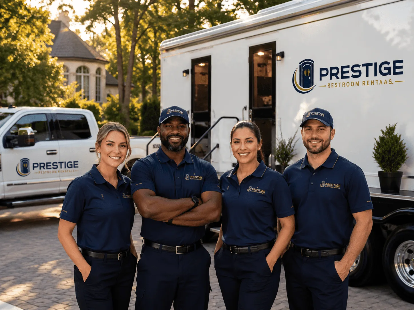 Trusted Luxury Portable Restrooms company in Avoca, TX